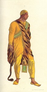 1914 में &39;द लीजेंड ऑफ जोसेफ&39; में एक वेनिस समुद्री डाकू के लिए वेशभूषा डिजाइन, (कागज पर डब्ल्यूसी गौचे) द्वारा लियोन बक्स्तो